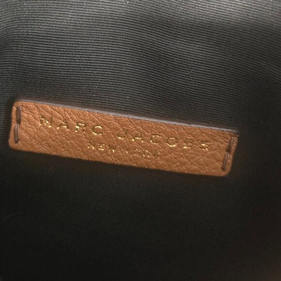 Marc Jacobs Saddle Crossbody Bag Tan Leather - Picture 11 of 14